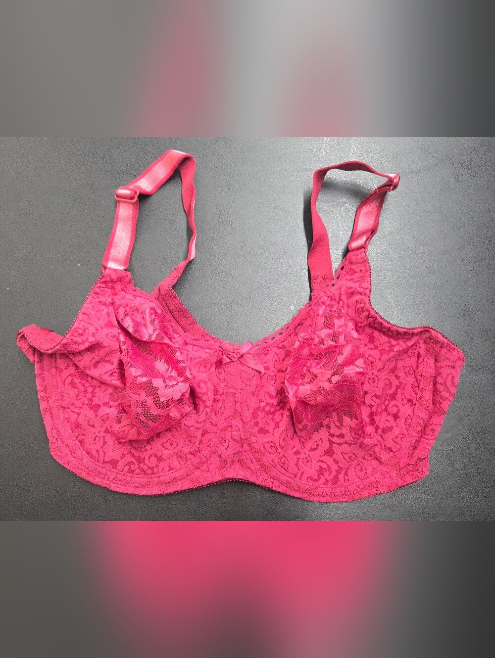 Bali Lace Wire Bra - Magenta